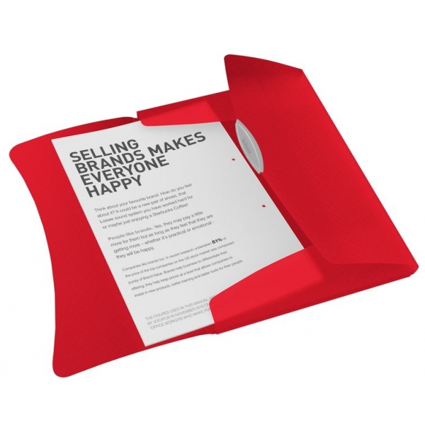 ESSELTE 624042 Polypropylene (PP) Rot Dokumentenmappe