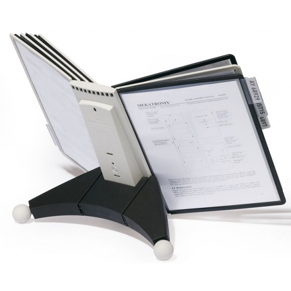 DURABLE Sherpa 10 Tisch/Bank Porträt A4 Dokumentenanzeige-Karussell