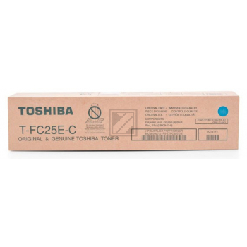 Original Toshiba 6AJ00000072 / T-FC25EC Toner cyan