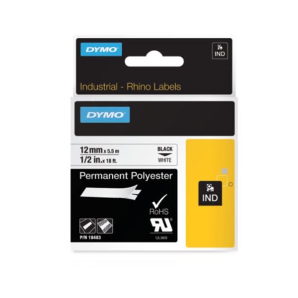DYMO IND Permanente Polyester