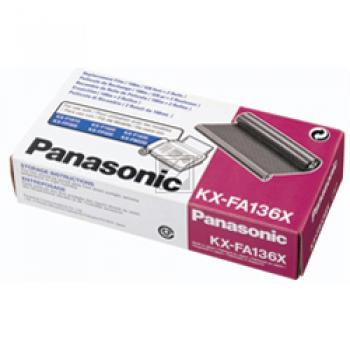 Original Panasonic KX-FA136X Sonstiges farblos - 2 Stück