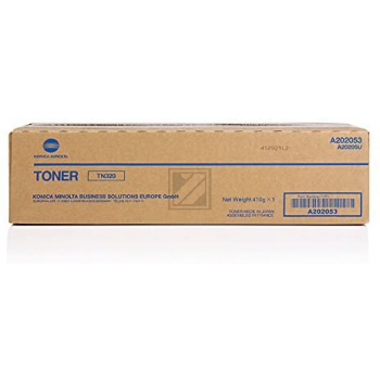 Original Konica Minolta A202053 / TN-320 Toner schwarz