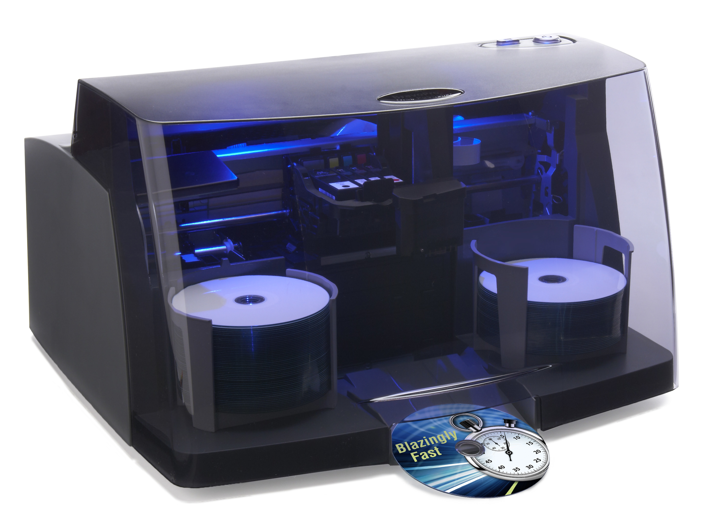 PRIMERA Bravo 4100e AutoPrinter Diskherausgeber 100 Disks USB 2.0 Schwarz