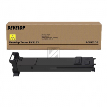Original Develop A0DK2D3 / TN-318Y Toner gelb
