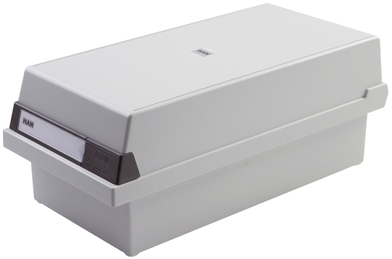 Karteikasten A6q hellgrau HAN 956-11 f. 1300K