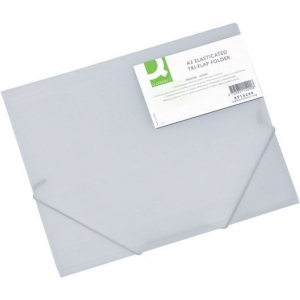 Dreiflügelmappe  transparent Q-CONNECT KF15290 A3 PP