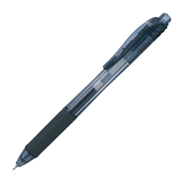 Pentel EnerGel-X Ausziehbarer Gelschreiber Schwarz