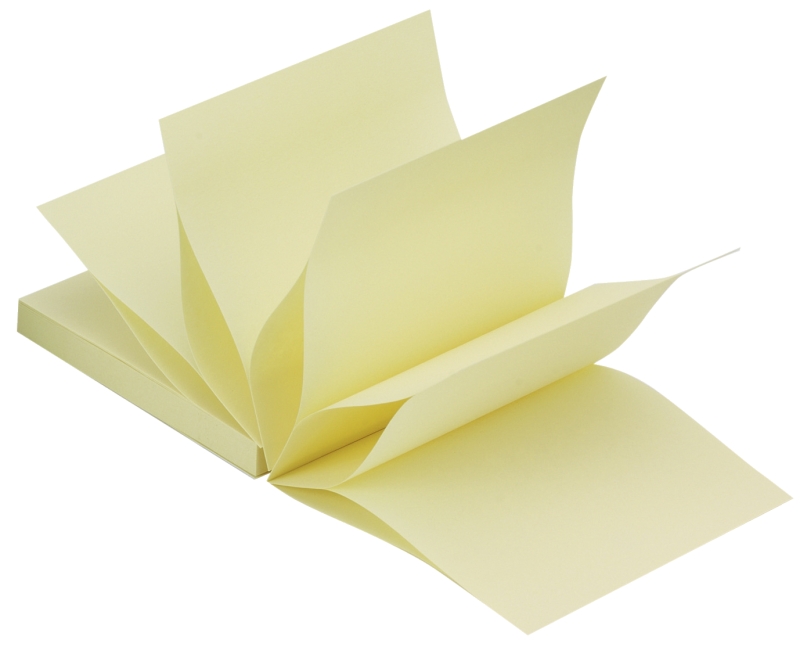 Haftnotizblock Z-Notes gelb Q-CONNECT KF02161 76x76mm