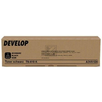 Original Develop TN-619K / TN-619K Toner schwarz