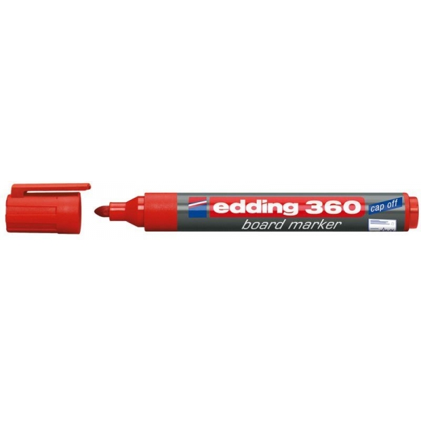 Boardmarker EDDING 360, 1,5-3 mm, rot