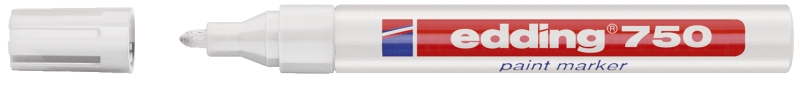 Lackmarker weiß EDDING 750-049 Creativ  2-4mm