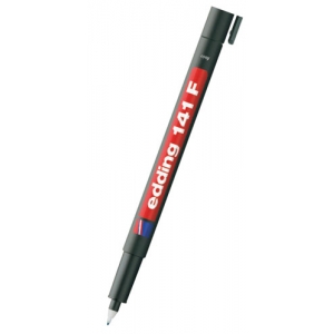 Permanentmarker EDDING 141F, 0,6 mm,  schwarz
