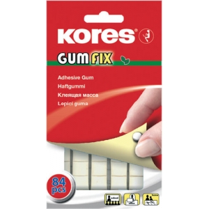 Haftgummi KORES Gumfix 50 g 84 Stk.