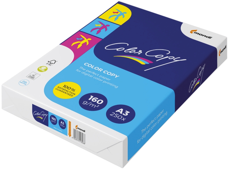 Kopierkarton A3 160g weiß MONDI COLOR COPY