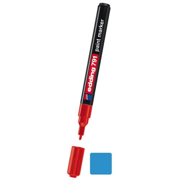 Lackmarker  EDDING 791, 1-2 mm, blau