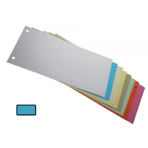 Aktenfahne 100 Stück blau Q-CONNECT KF00512 10,5x24cm