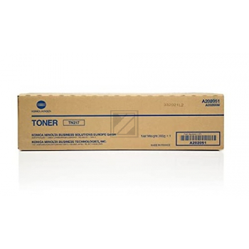 Original Konica Minolta A202051 / TN-217 Toner schwarz
