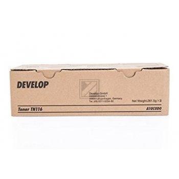 Original Develop A1UC0D0 / TN-116 Toner schwarz - 2 Stück