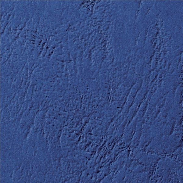 GBC LeatherGrain Umschlagmaterial 250 g/m², königsblau (100)